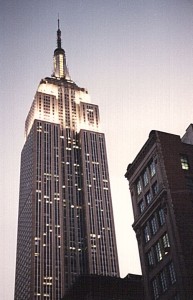 Das Empire State Building hat ein wunderbares Treppenhaus