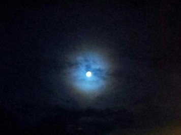 mondfinsternis - ein Blutmond wartet