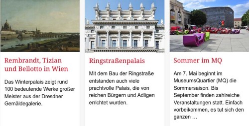 wien ist eine reise wert? das werde ich mir anschauen