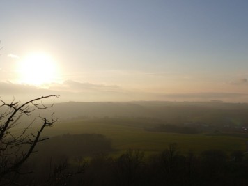 Ruinen im Nebel – Die Veste Otzberg im Odenwald