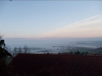 der otzberg im nebel