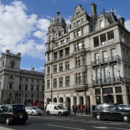 autoverkehr in london city