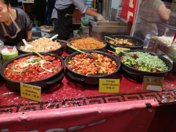 essen im Food market brick lane london